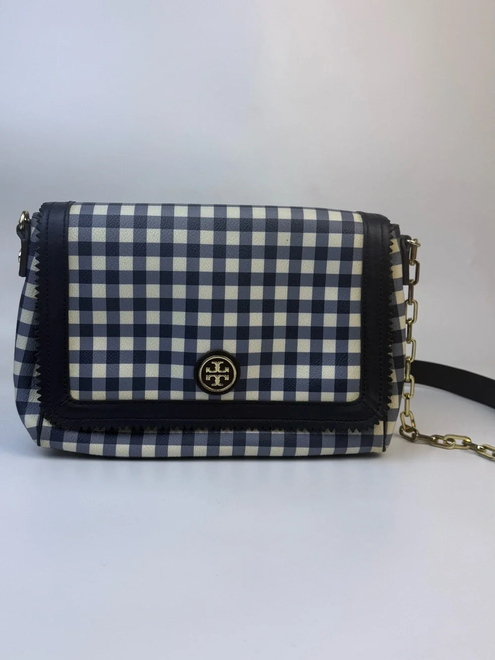 Tory Burch • Kerrington Gingham Crossbody with Matching Wallet